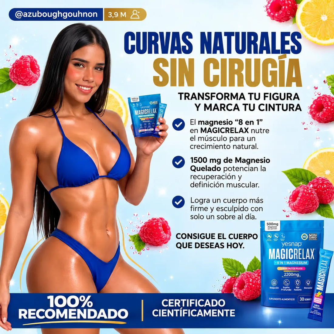 Yesnap Magicrelax 8 En 1 Magnesium