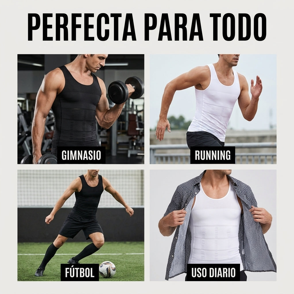 Perfecta para gimnasio, running, futbol y uso diario