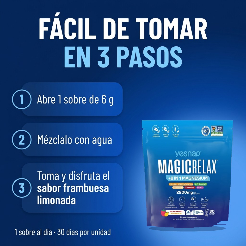Yesnap Magicrelax 8 En 1 Magnesium