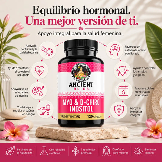 Myo & D-Chiro Inositol (120 cápsulas)