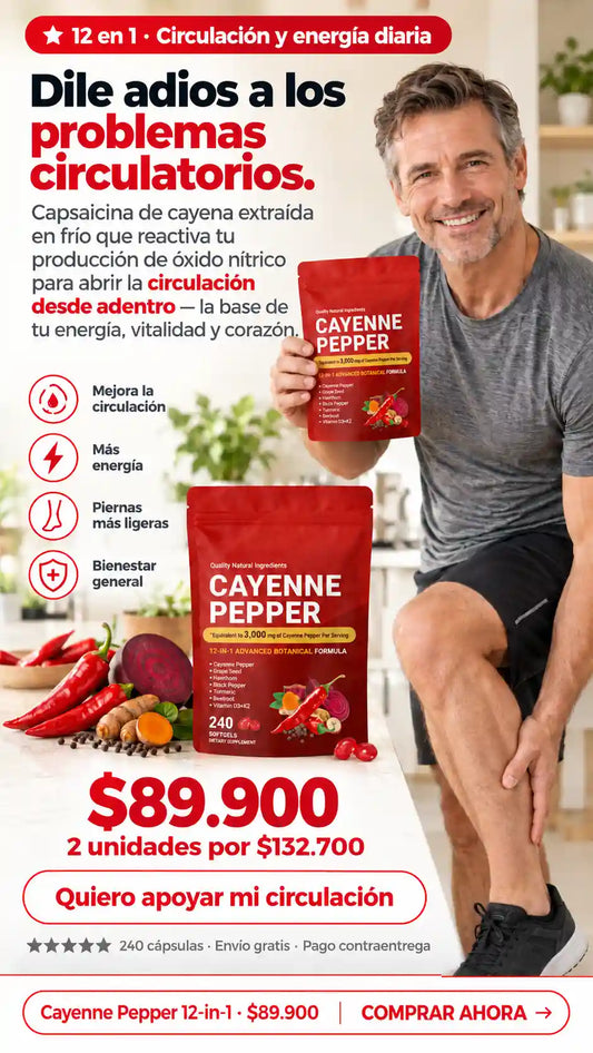 EXTRACTO PIMIENTA DE CAYENA 3000 Mg
