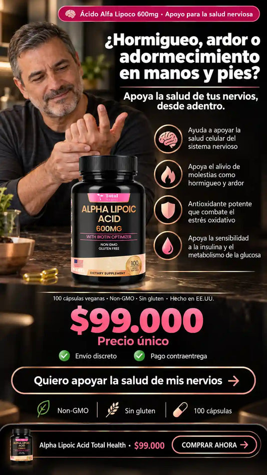 Acido Alfa Lipoico- Total Health