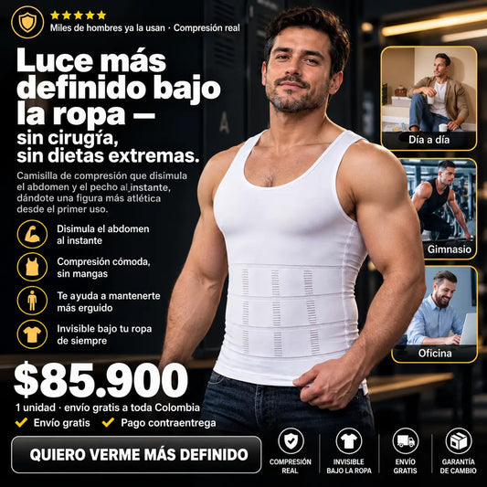 Camisilla de Compresión Masculina