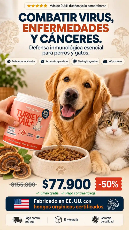 PROBIOTICO MASCOTA TURKEY TAIL+