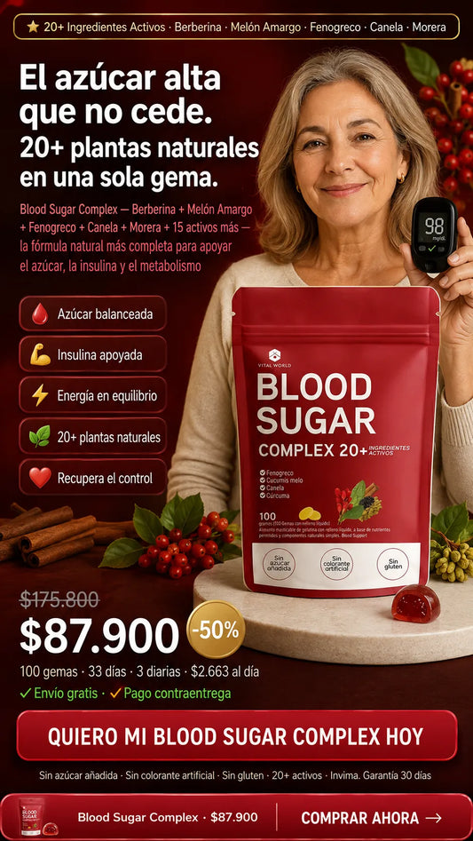 Blood Sugar Complex 100 CAPSULAS