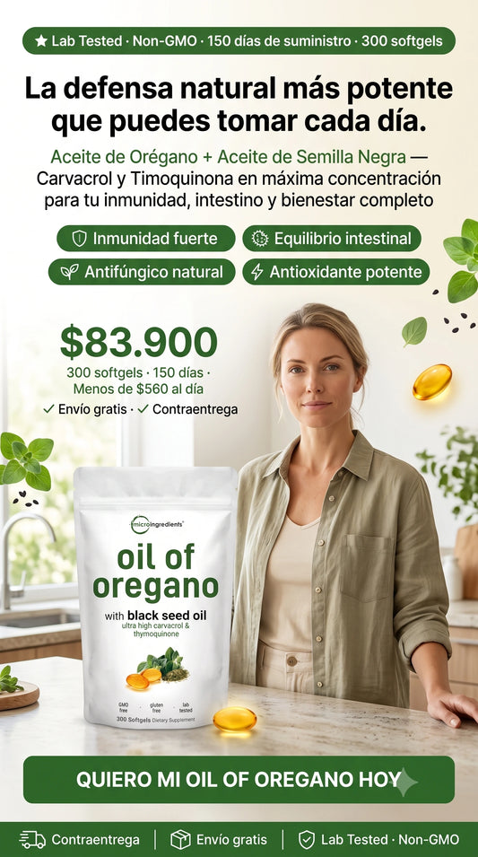 ACEITE OREGANO MICROINGREDIENTES.CM