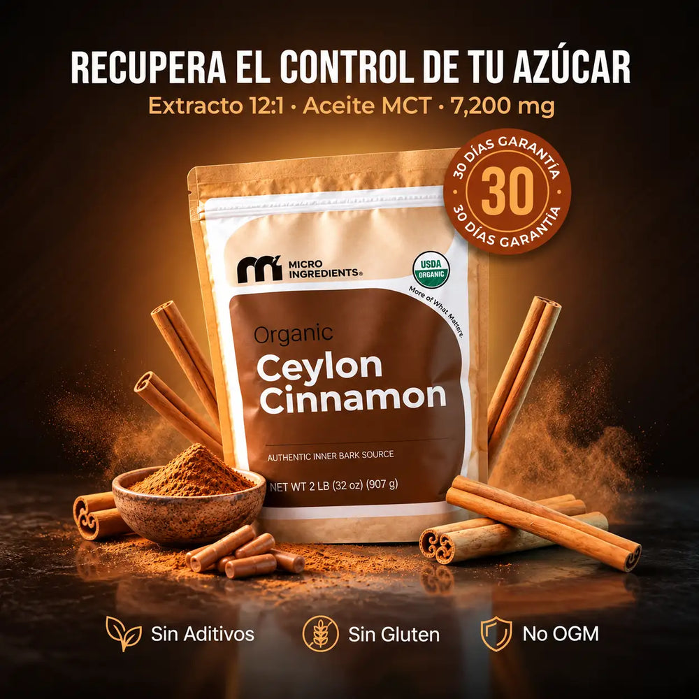 Canela de Ceilán Orgánica en Polvo 250g
