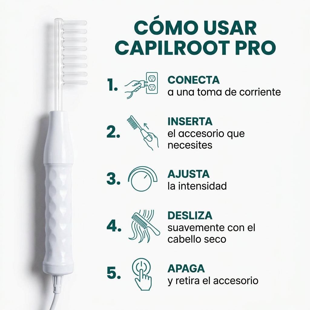 Como usar CapilRoot Pro en 5 pasos