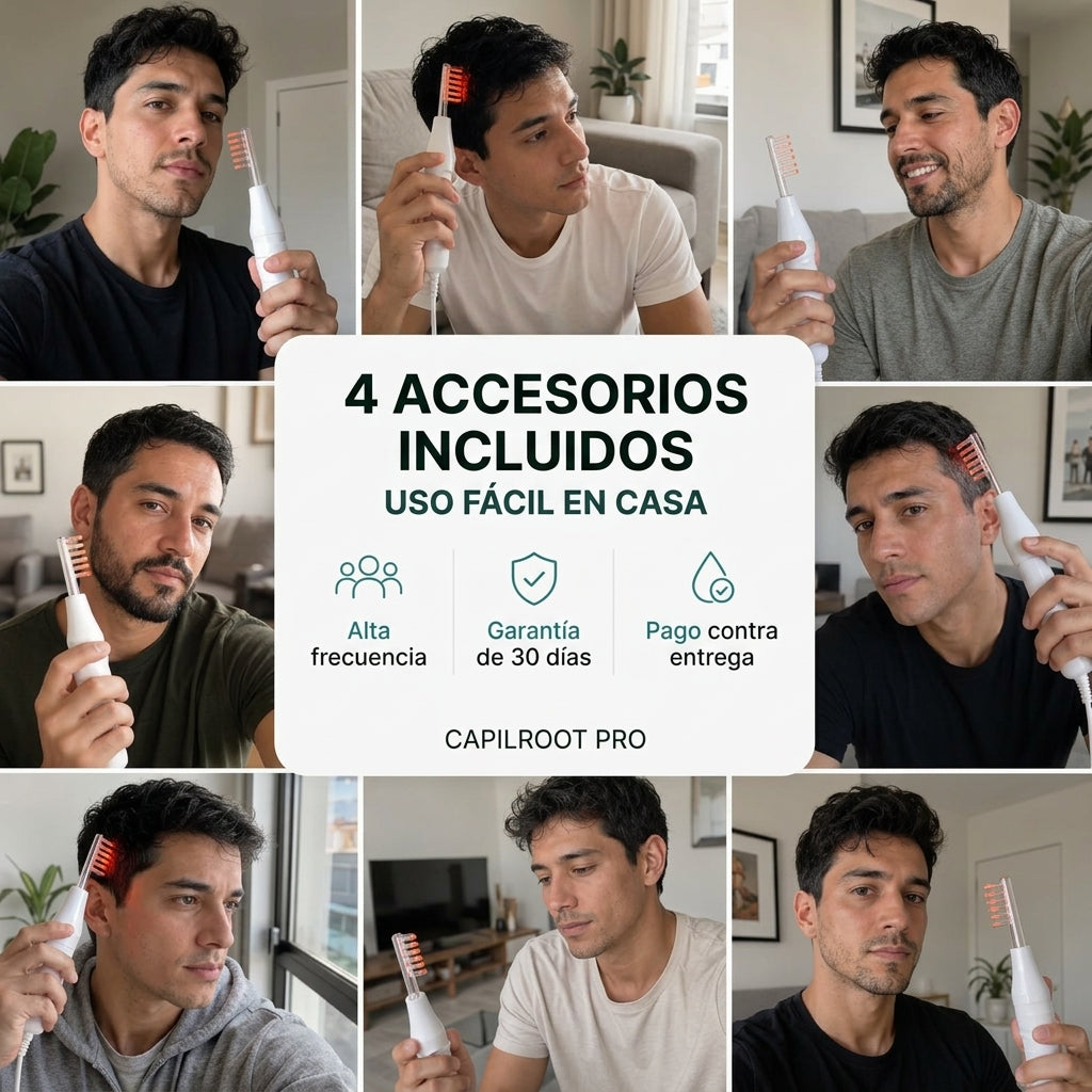 CapilRoot Pro 4 accesorios incluidos