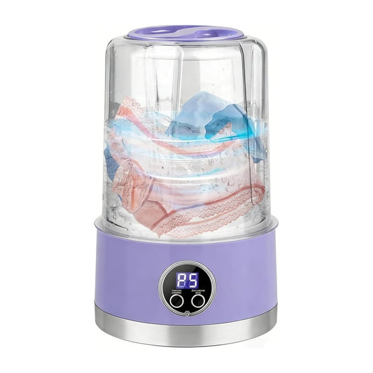 Mini lavadora portátil recargable de 1 L