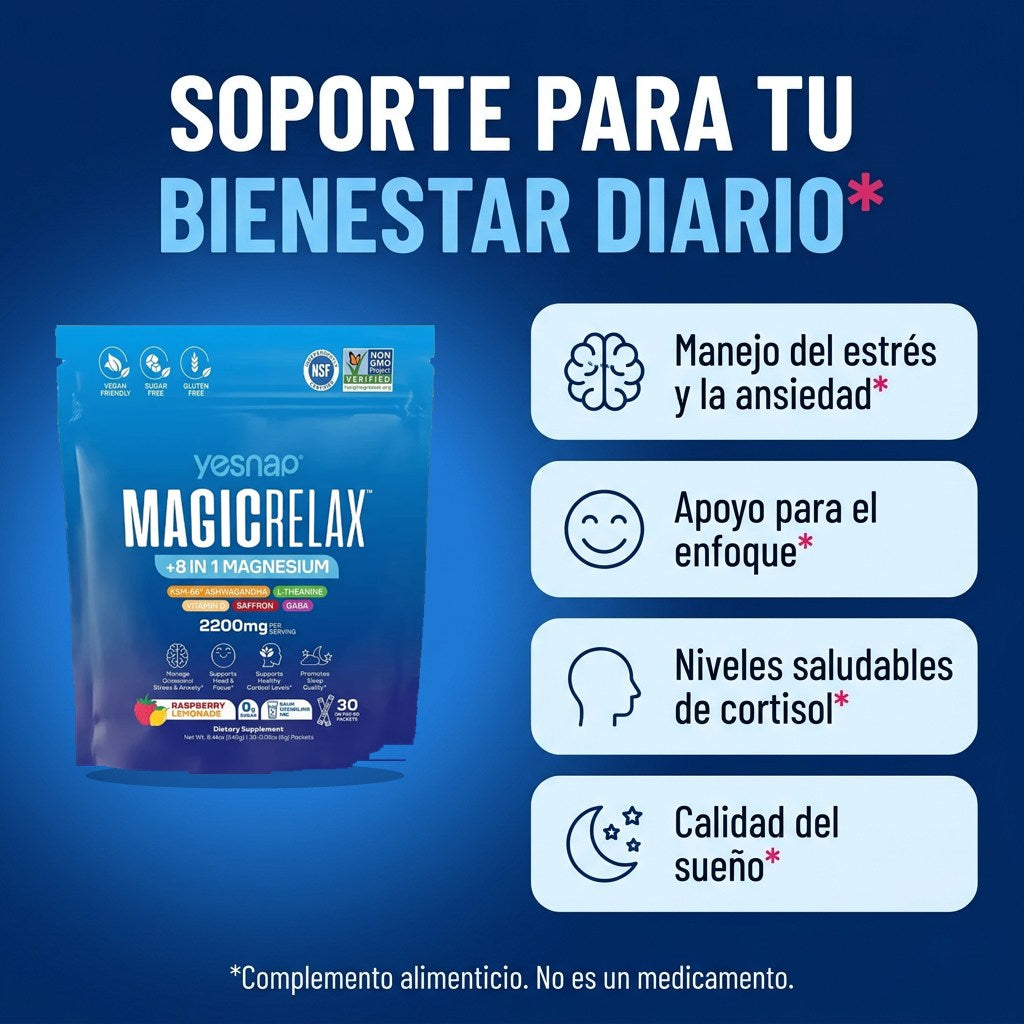 Yesnap Magicrelax 8 En 1 Magnesium
