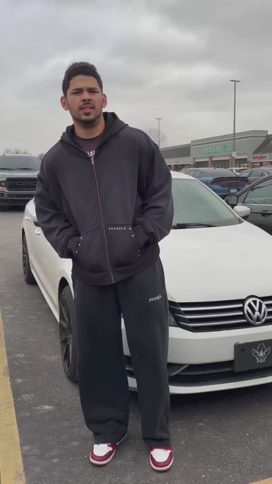 Jogger baggy puesto
