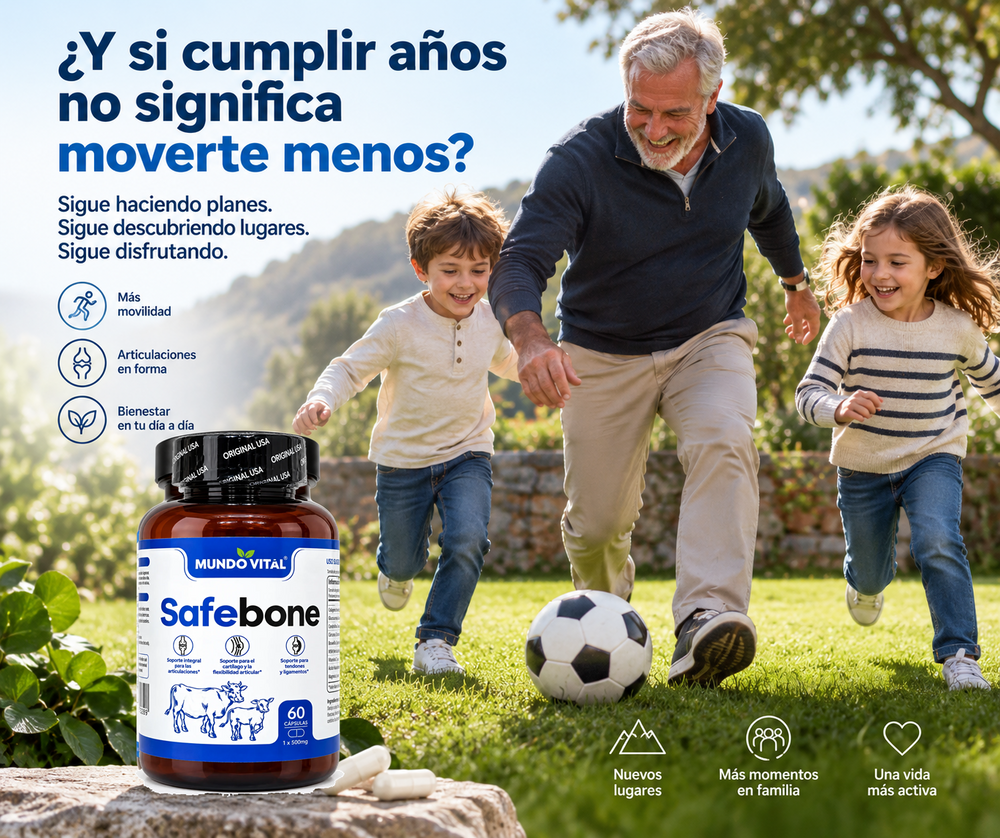 Cuida tu movilidad. Disfruta tu día.