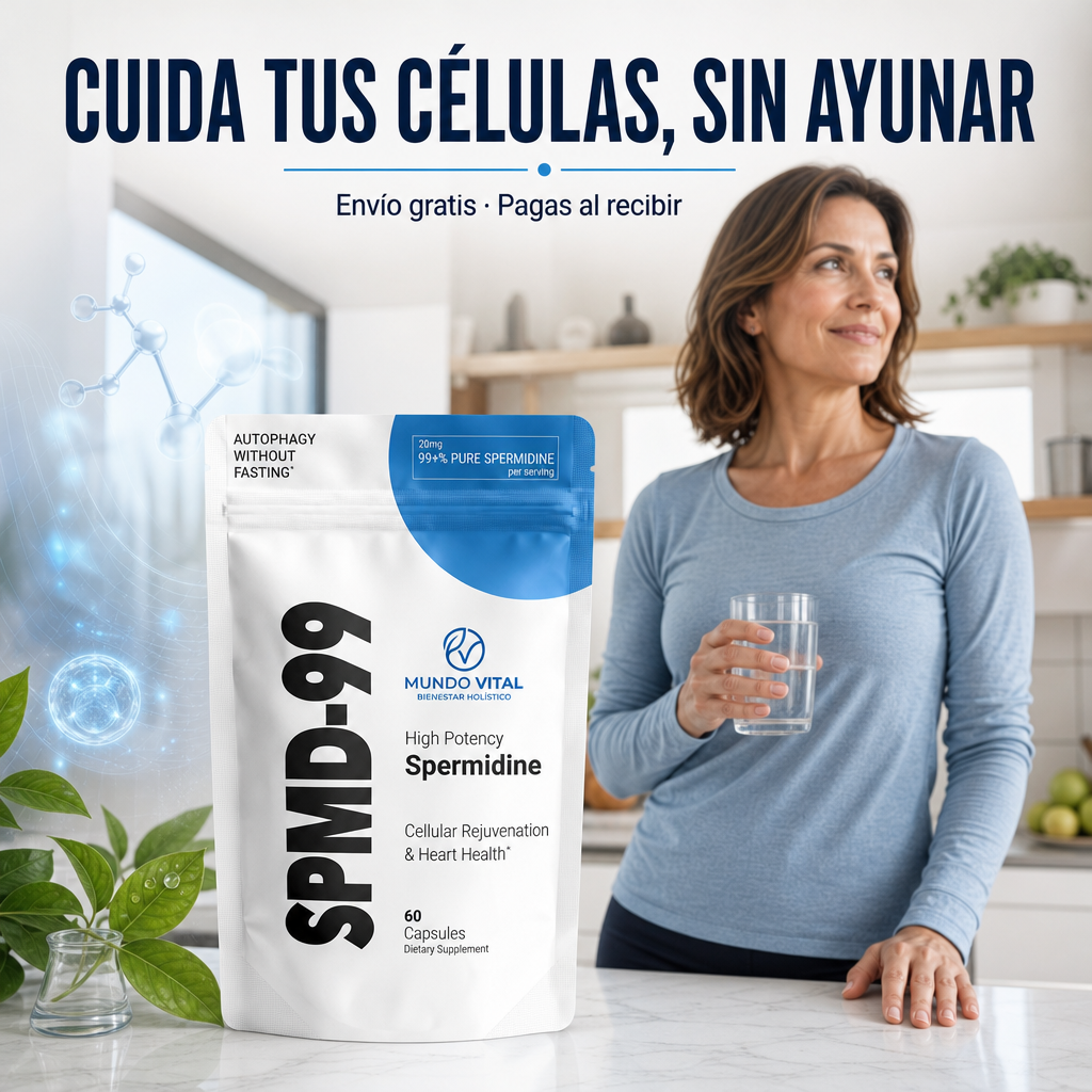 Cuida tus celulas, sin ayunar, con SPMD-99